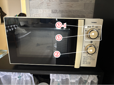 電子レンジの画像